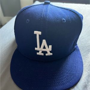 Dodgers LA fitted hat